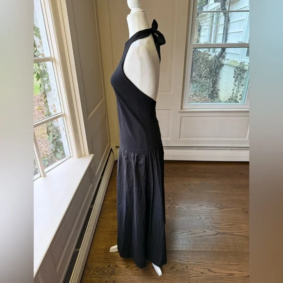 Simon Miller NWT Junjo Knit & Poplin Maxi Dress - Picture 5 of 13